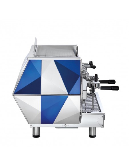 La Pavoni Two Group Automatic Professional Coffee Machine 3-Phase Blue DIA2SV1618EU