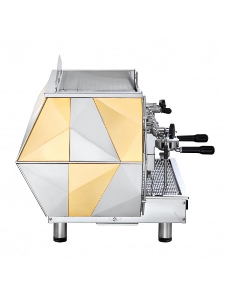 La Pavoni Two Group Automatic Professional Coffee Machine 3-Phase Gold DIA2SV1928EU