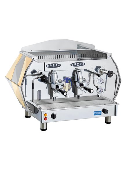 La Pavoni Two Group Automatic Professional Coffee Machine 3-Phase Gold DIA2SV1928EU