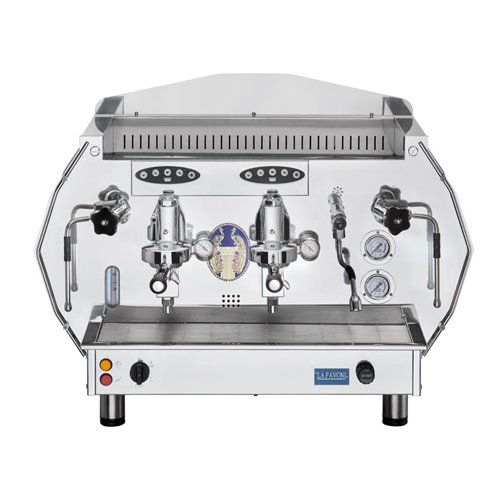 La Pavoni Two Group Automatic Professional Coffee Machine 3-Phase Gold DIA2SV1928EU