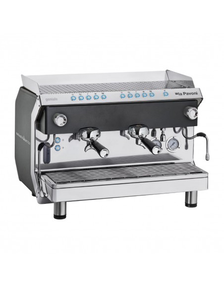 La Pavoni Two Group Automatic Professional Coffee Machine 3-Phase GENIALE2VNEU