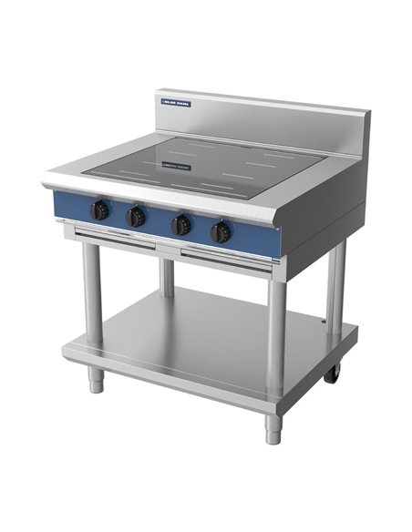 Blue Seal 4 Zone Free Standing Full Area Induction Hob 20kW IN514F-L