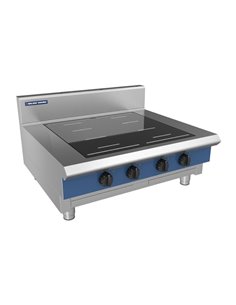 Blue Seal 4 Zone Countertop Full Area Induction Hob 20kW IN514F-B