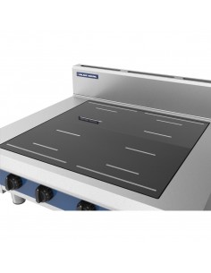 Blue Seal 4 Zone Countertop Full Area Induction Hob 20kW IN514F-B 2
