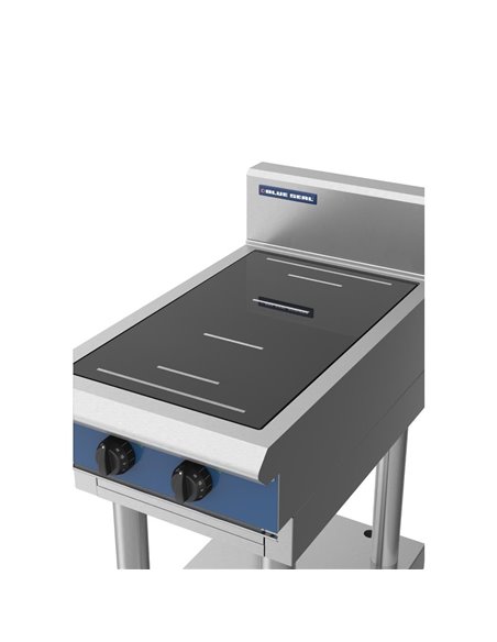 Blue Seal 2 Zone Free Standing Full Area Induction Hob 10kW IN512F-B