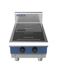 Blue Seal 2 Zone Countertop Full Area Induction Hob 10kW IN512F-B 2