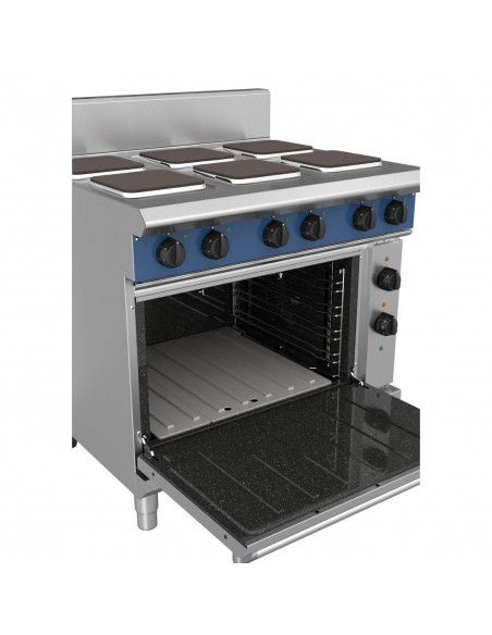 Blue Seal 6 Plate Convection Oven Range 22.2kW E56S