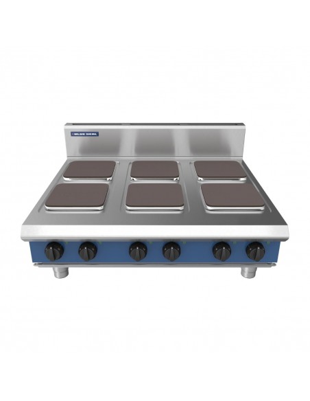 Blue Seal 6 Plate Countertop Hob 15.6kW E516S-B
