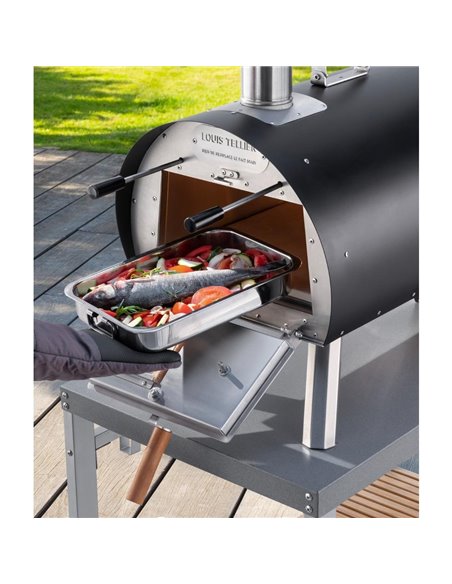 Louis Tellier Marcel Wood-Fired Outdoor Oven MARC01