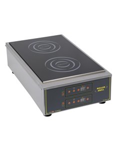 Roller Grill Countertop Double Zone Induction Hob PID700