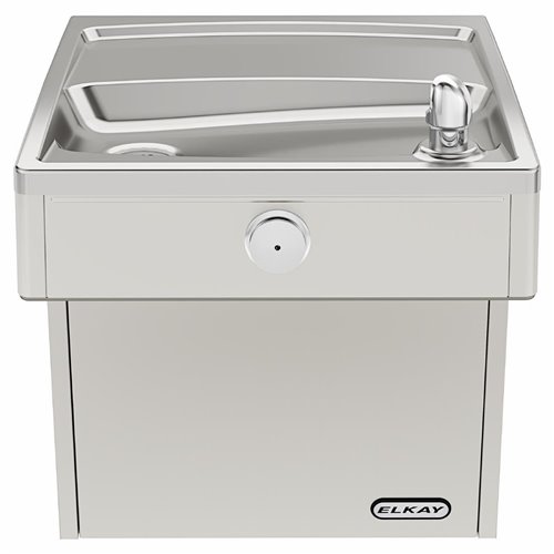 Elkay Wall Mounted Single ADA Vandal Resistant Stainless Water Fountain VRCDS