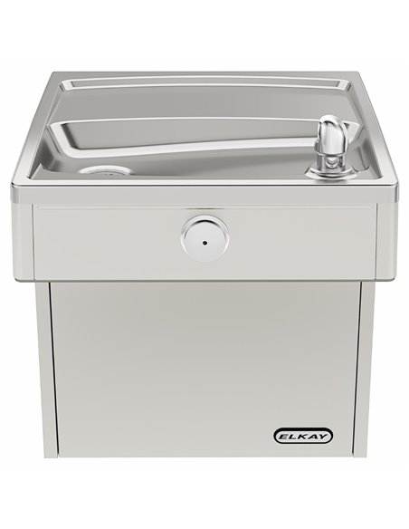 Elkay Wall Mounted Single ADA Vandal Resistant Stainless Water Fountain VRCDS
