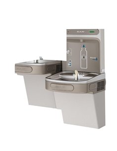 Elkay EZH20 Filtered Water Bottle Filling Station with Bi-Level Cooler LZSTL8WSS2K 2