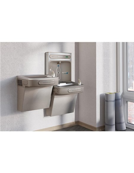 Elkay EZH20 Filtered Water Bottle Filling Station with Bi-Level Cooler LZSTL8WSS2K