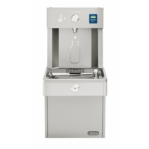 Elkay Vandal Resistant Combination Water Bottle Filling Station LVRC8WS2K
