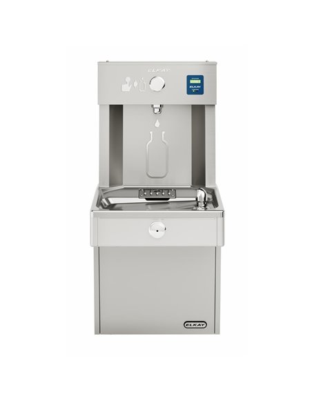Elkay Vandal Resistant Combination Water Bottle Filling Station LVRC8WS2K