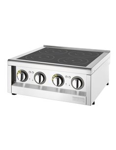 Buffalo 600 Series 4 Zone Induction Hob 2 x 3kW 2