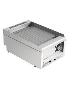 Buffalo 600 Series Ribbed Electric Griddle 400mm 2
