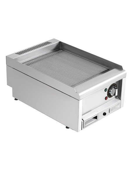 Buffalo 600 Series Ribbed Electric Griddle 400mm