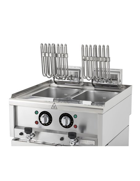 Buffalo 600 Series Twin Tank Electric Fryer 2 x 8Ltr