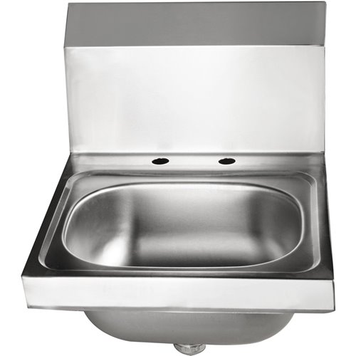 Wall mounted Hand Sink Deck mounted faucet Stainless steel | Stalwart DA-HS15DH