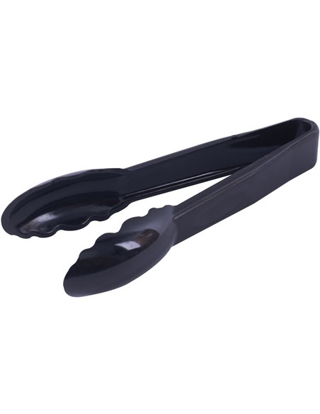 6&quot Catering Buffet Tongs Black Polycarbonate| Stalwart DA-UTITONG6