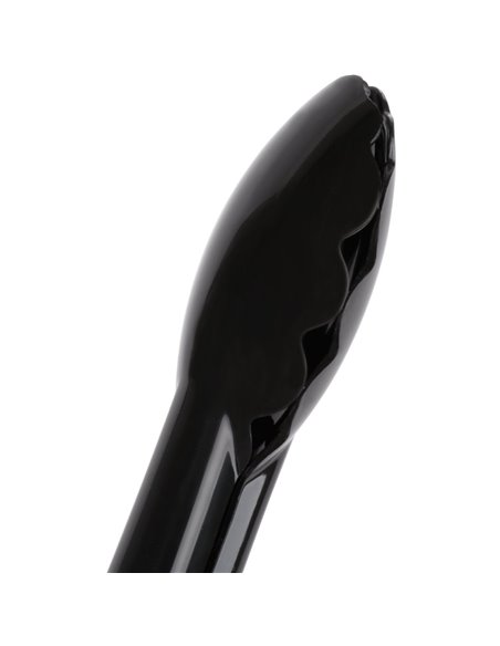 6&quot Catering Buffet Tongs Black Polycarbonate| Stalwart DA-UTITONG6