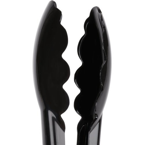 12&quot Catering Buffet Tongs Black Polycarbonate| Stalwart DA-UTITONG12