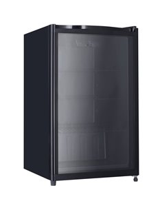 99lt Beer bottle cooler Glass door Black | Stalwart DA-AX108BVC 