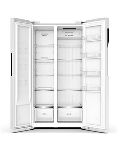 Commercial Double Fridge & Freezer combination Upright cabinet 410 litres Stainless steel | Stalwart DA-AX438SBS 2