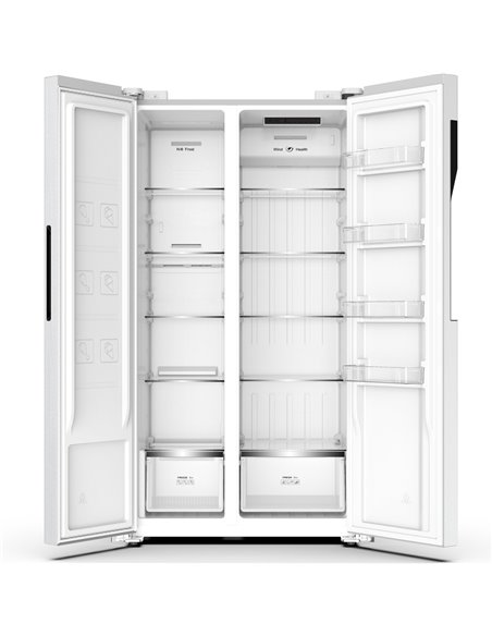 Commercial Double Fridge &amp Freezer combination Upright cabinet 410 litres Stainless steel | Stalwart DA-AX438SBS