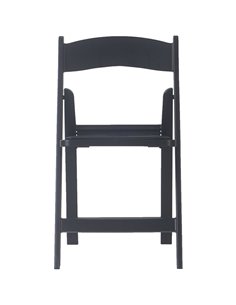Folding Chair Black Vinyl Seat | Stalwart DA-GS60501 2