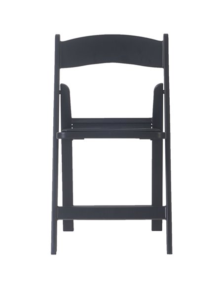Folding Chair Black Vinyl Seat | Stalwart DA-GS60501