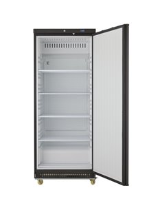 600lt Commercial Refrigerator Upright cabinet Black Single door | Stalwart DA-DWR600BC 2