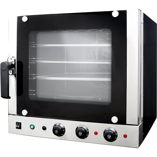Commercial Electric Convection Oven 4 trays 440x320mm with Bottom Rotation and Top Heating | Stalwart DA-KNGEC01F
