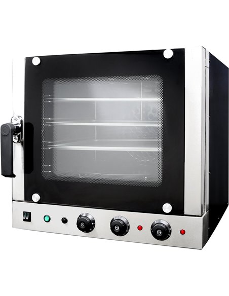 Commercial Electric Convection Oven 4 trays 440x320mm with Bottom Rotation and Top Heating | Stalwart DA-KNGEC01F
