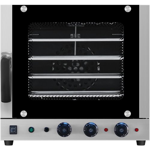 Commercial Electric Convection Oven 4 trays 440x320mm with Bottom Rotation and Top Heating | Stalwart DA-KNGEC01F