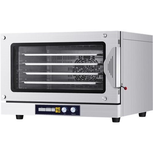 Commercial Electric Convection Oven 4 trays 580x400mm with Spray | Stalwart DA-KNGEC04120