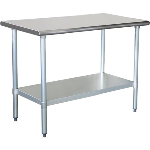Stainless Steel Work Table Bottom Shelf 1300x700x850mm | Stalwart DA-ETW13070