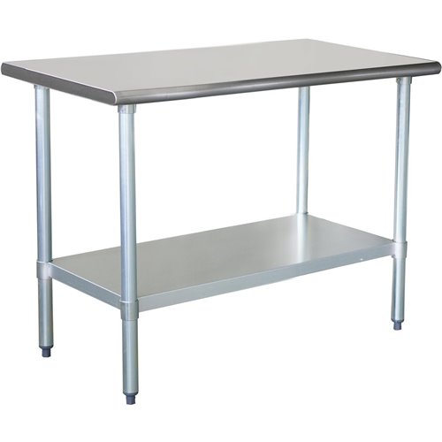 Stainless Steel Work Table Bottom Shelf 1400x700x850mm | Stalwart DA-ETW14070