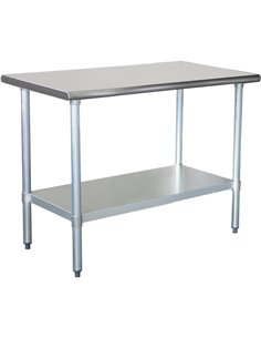 Stainless Steel Work Table Bottom Shelf 800x700x850mm | Stalwart DA-ETW8070