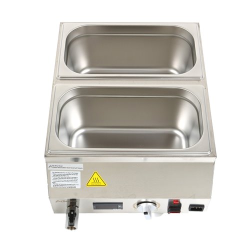 Commercial Chocolate Melter - Chocolate tempering machine 2xGN1/3 | Stalwart DA-WH7012