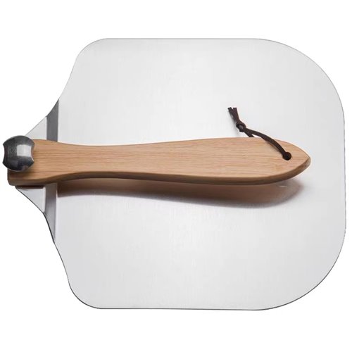 12&quot Pizza Peel Square Folding Wooden handle Aluminium | Stalwart DA-PRX12