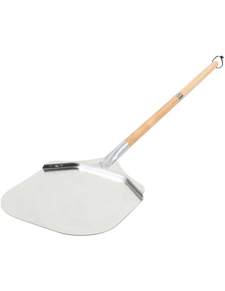 Pizza Peel 12'' square Wood handle Length 88cm | Stalwart DA-SPRX8812