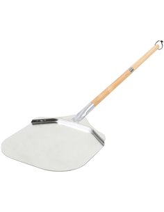 Pizza Peel 12'' square Wood handle Length 132cm | Stalwart DA-SPRX13212 2