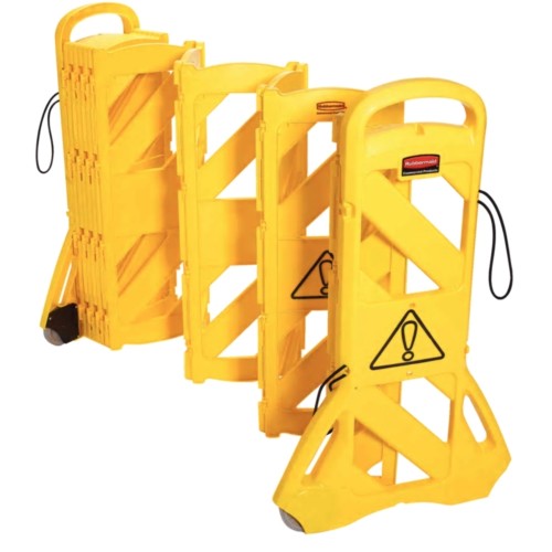 Rubbermaid Portable Mobile Safety Barrier
