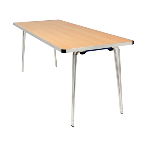 Contour Folding Table Oak