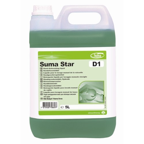 Suma Star D1 Washing Up Liquid 5Ltr