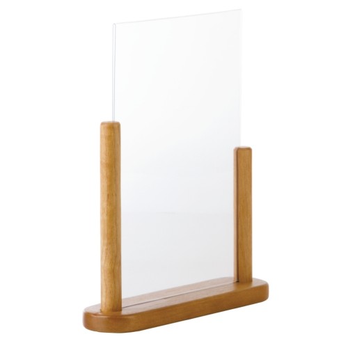 Tabletop Teak Poster Frame