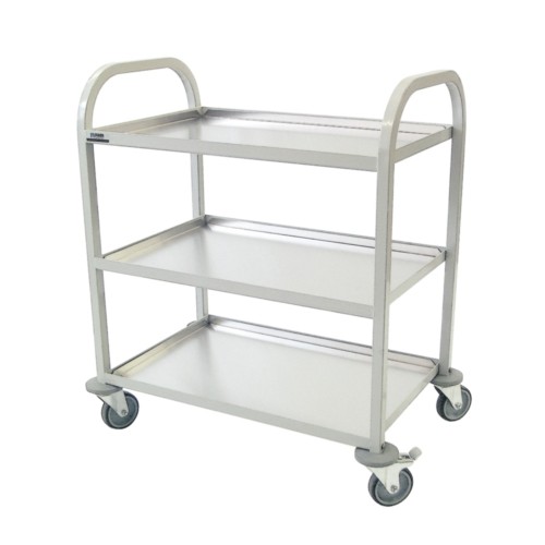 Craven Enamelled Clearing Trolley